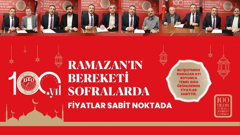 Denizli Ticaret Odası (DTO) Başkanı Uğur Erdoğan, gıda sektöründeki 6