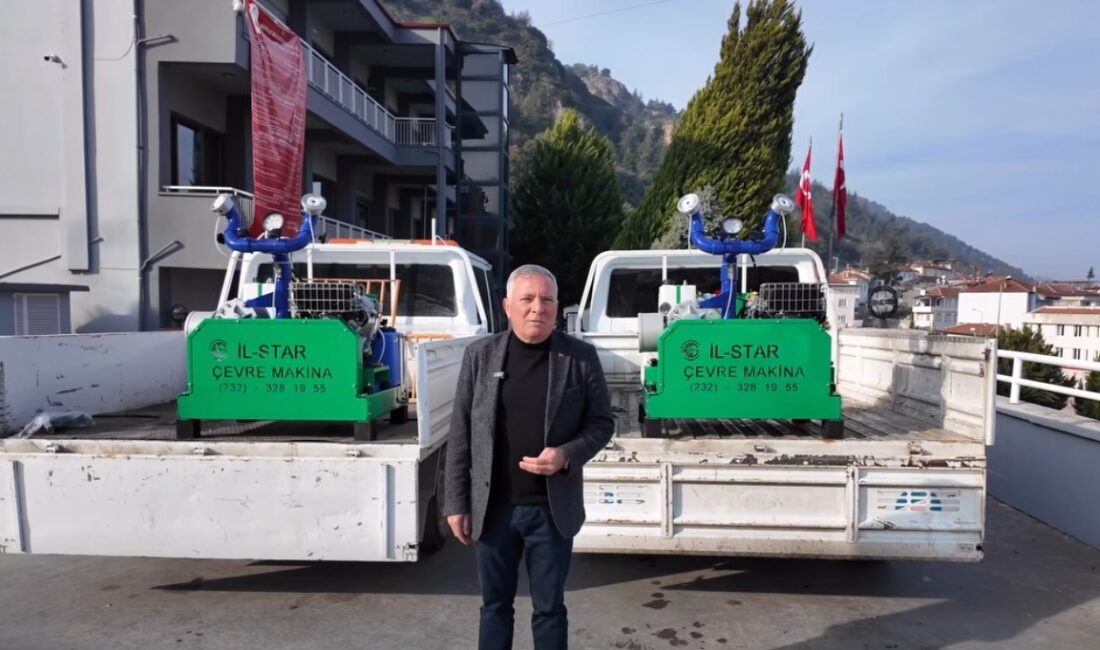 Honaz Belediyesi, haşere ve sinekle mücadele çalışmalarını güçlendirmek amacıyla araç