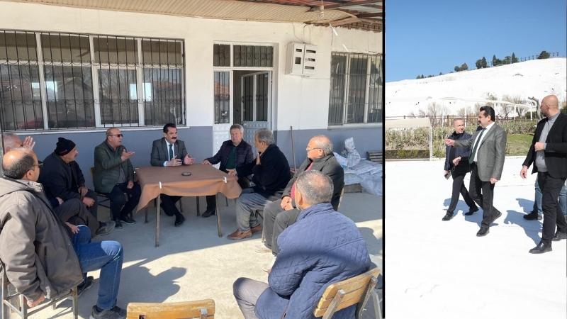 T.C. Pamukkale Belediye Başkanı Ali Rıza Ertemur, göreve geldiği ilk