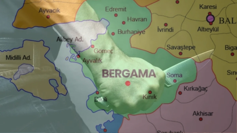 İzmir'in Bergama ilçesinde bayramlaşma sonrasında akrabalar arasında çıkan sözlü tartışma