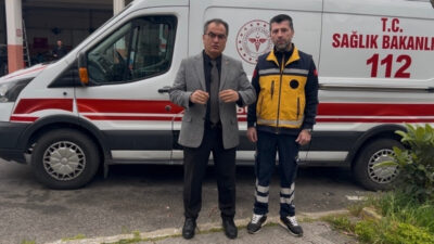 Hayat kurtarmak için saniyelerle yarışan 112 Acil Sağlık Hizmetleri personellerine,