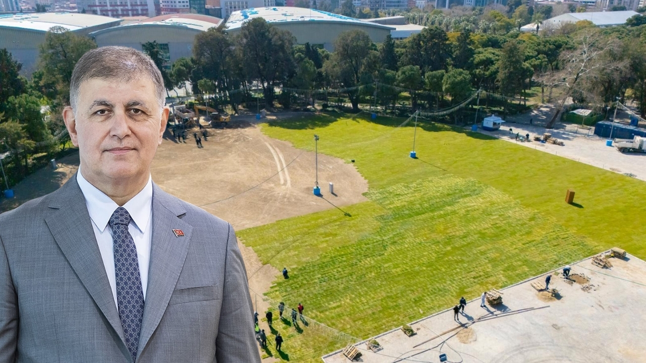 İzmir Büyükşehir Belediyesi, Kültürpark’ta başlattığı dönüşüm çalışmaları kapsamında eski lunapark