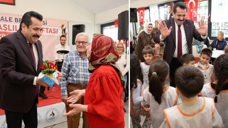 T.C. Pamukkale Belediyesi, 18-24 Mart Yaşlılara Saygı Haftası kapsamında hafızalardan