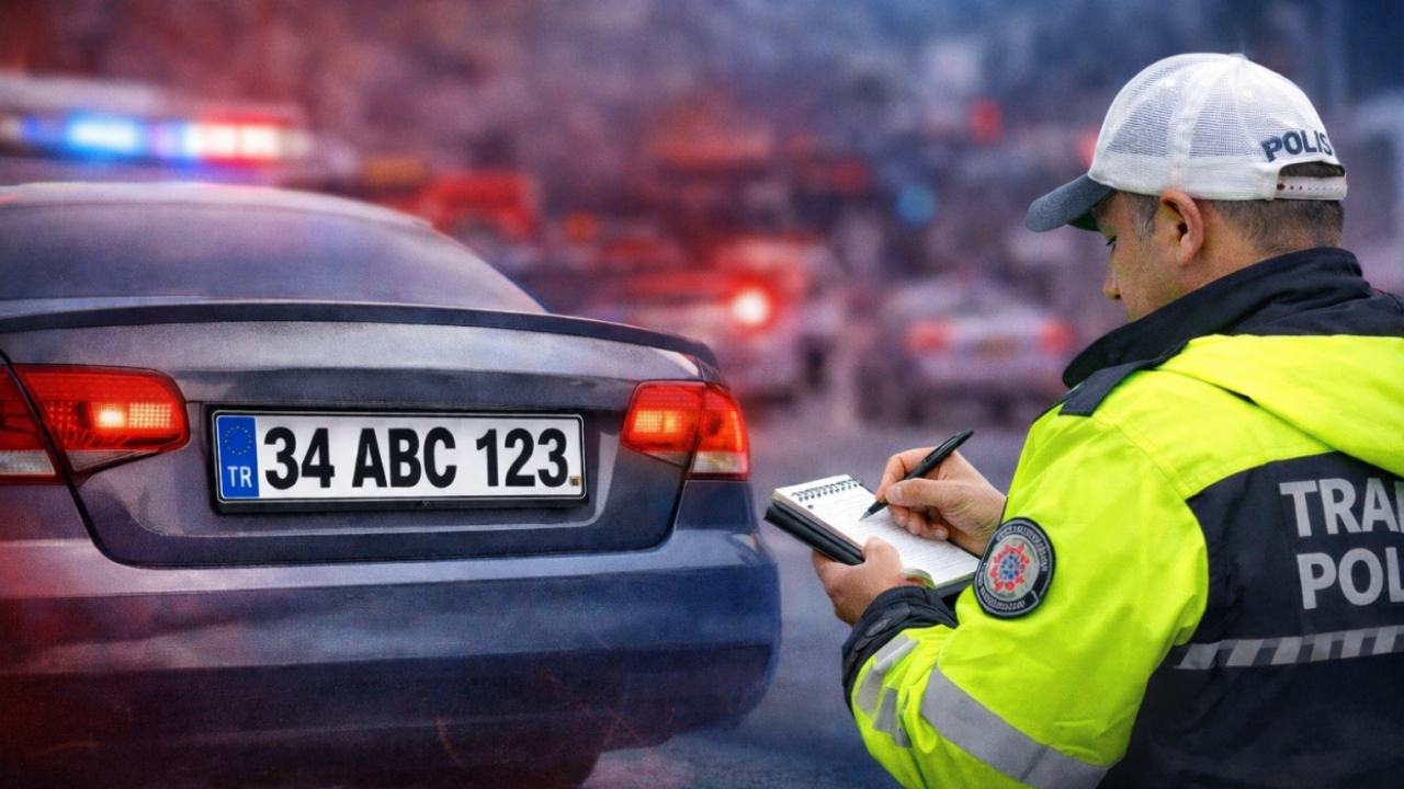Standart dışı olarak bilinen APP plakalara yönelik uygulanan trafik cezalarıyla