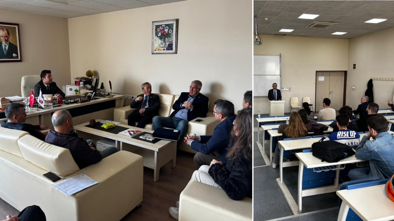İzmir Kâtip Çelebi Üniversitesi Turizm Fakültesi tarafından düzenlenen “Sektör–Akademi Söyleşileri”