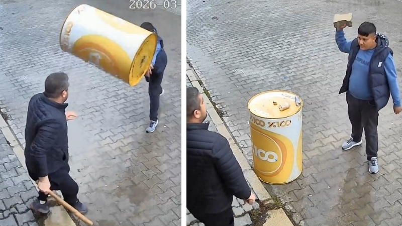 Afyonkarahisar’da bir tekel bayisinde çıkan kavga, hem şiddetin boyutuyla hem