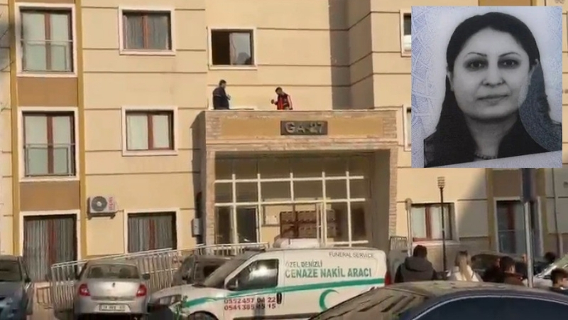 Denizli’nin Merkezefendi İlçesinde 51 yaşındaki kadın oturduğu binanın 5. katından