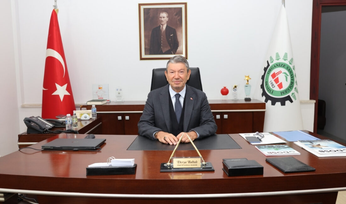 Denizli Organize Sanayi Bölgesi (OSB) Başkanı Derya Baltalı, Nisan ayında