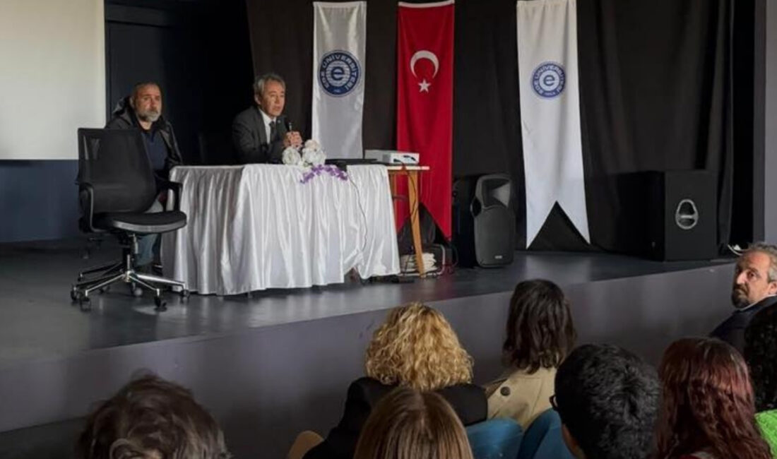 Türkiye Turist Rehberleri Birliği Başkanı Abdulkadir Tanrıdağlı, Ege Üniversitesi bünyesinde