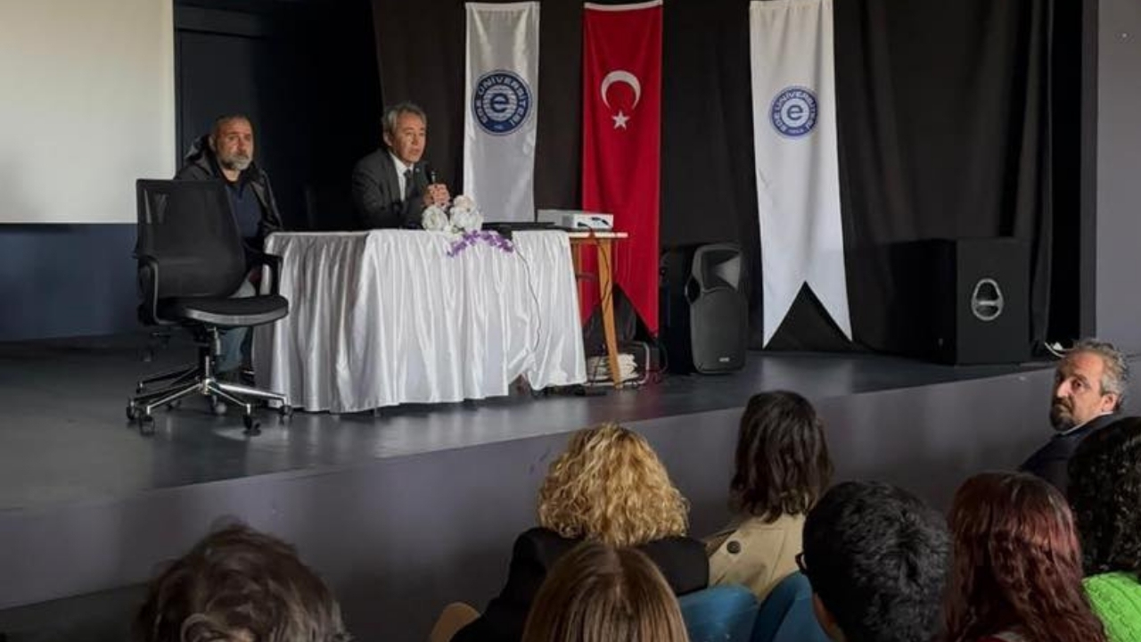 Türkiye Turist Rehberleri Birliği Başkanı Abdulkadir Tanrıdağlı, Ege Üniversitesi bünyesinde
