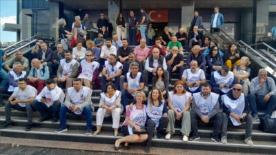 Buca Belediyesi’nde günlerdir iş bırakma eylemi yapan memurların tepkisi sonrası