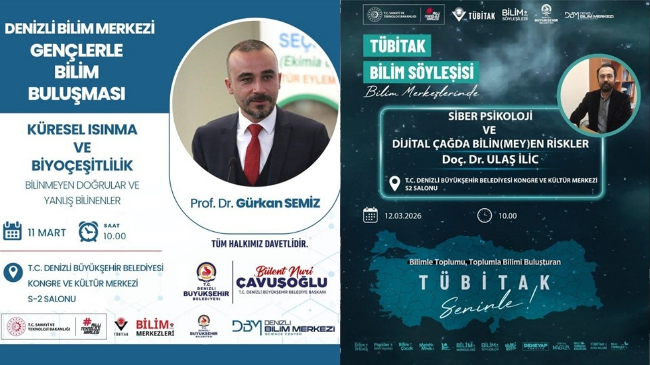 Denizli Büyükşehir Belediyesi, 8-14 Mart Bilim ve Teknoloji Haftası kapsamında
