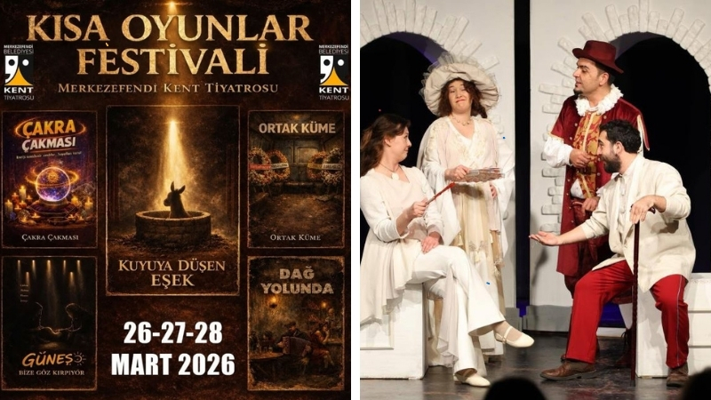 Merkezefendi Kent Tiyatrosu, yazarlık ve oyunculuk kursiyerlerini aynı sahnede buluşturarak