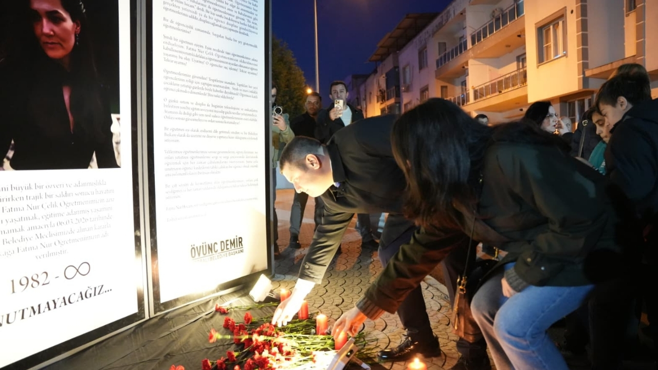 Görevi başında hayatını kaybeden Biyoloji Öğretmeni Fatma Nur Çelik’in adı,