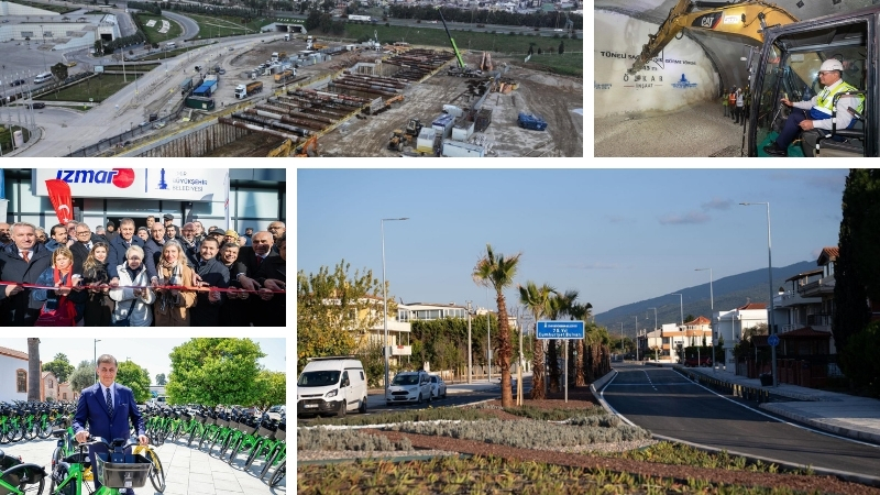 Ekonomik krizin etkilerine rağmen İzmir’de son iki yılda yatırımlar aksamadı.