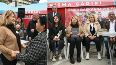 Duygu Günel, Ömer Günel’i ziyaretinin ardından Kuşadası’nda kurulan “Adalet ve