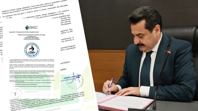 T.C. Pamukkale Belediyesi, sürdürülebilir bir gelecek için attığı dev adımları