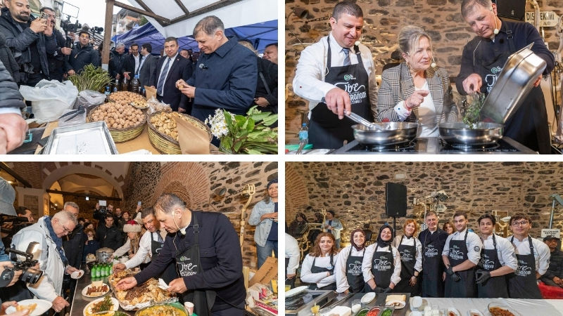 İzmir Büyükşehir Belediye Başkanı Dr. Cemil Tugay, Tire Belediyesi tarafından