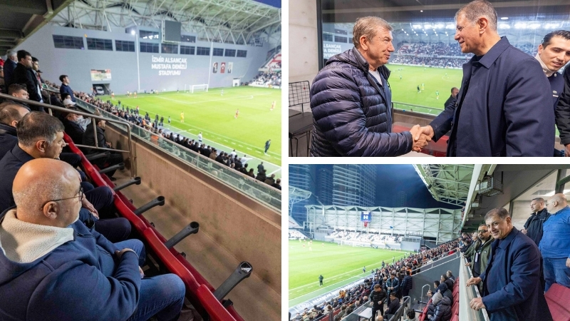 İzmir Büyükşehir Belediye Başkanı Dr. Cemil Tugay, Karşıyaka ile Eskişehirspor