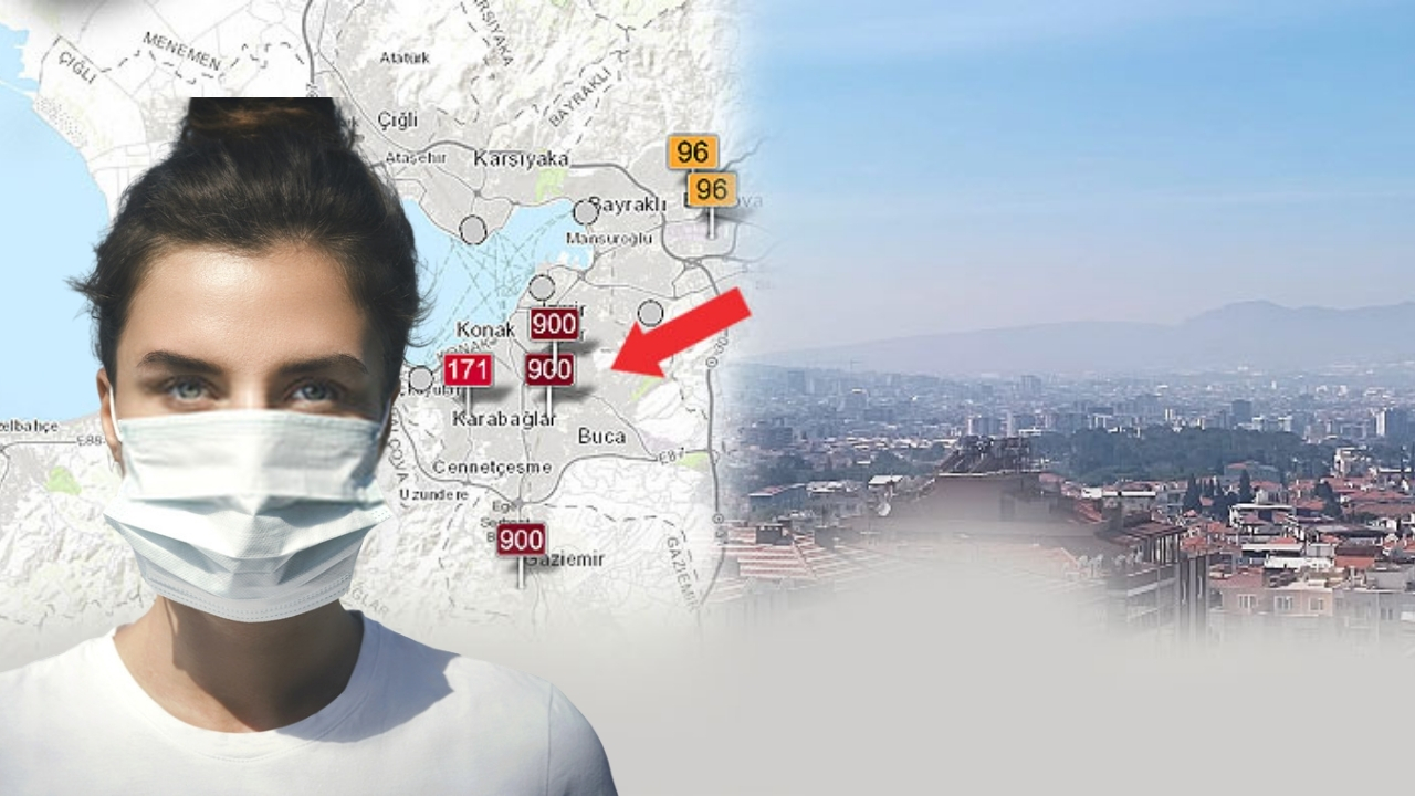İzmir'de  PM2.5 değeri 900’e yükseldi. Uzmanlar seviyenin “tehlikeli” olduğunu
