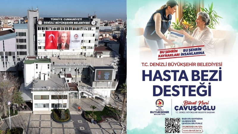 Denizli Büyükşehir Belediyesi, uzun süreli hastalık veya engellilik nedeniyle hasta