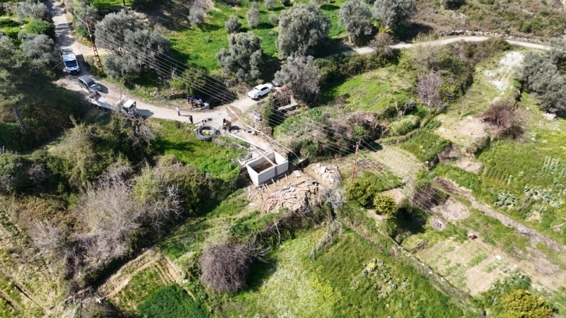 Muğla Büyükşehir Belediyesi, Milas ilçesi Kultak Mahallesi’nde mahalle muhtarının talebi