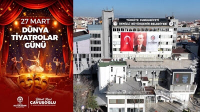Denizli Büyükşehir Belediyesi Şehir Tiyatrosu, 27 Mart Dünya Tiyatro Günü’nü