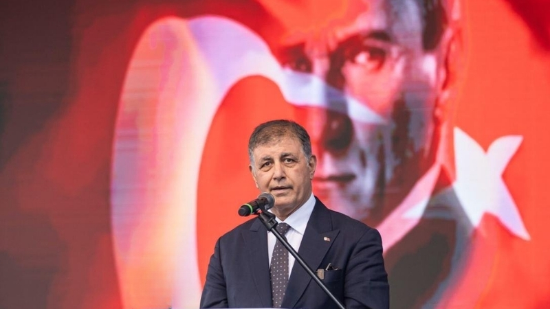 İzmir Büyükşehir Belediye Başkanı Dr. Cemil Tugay, 18 Mart Şehitleri