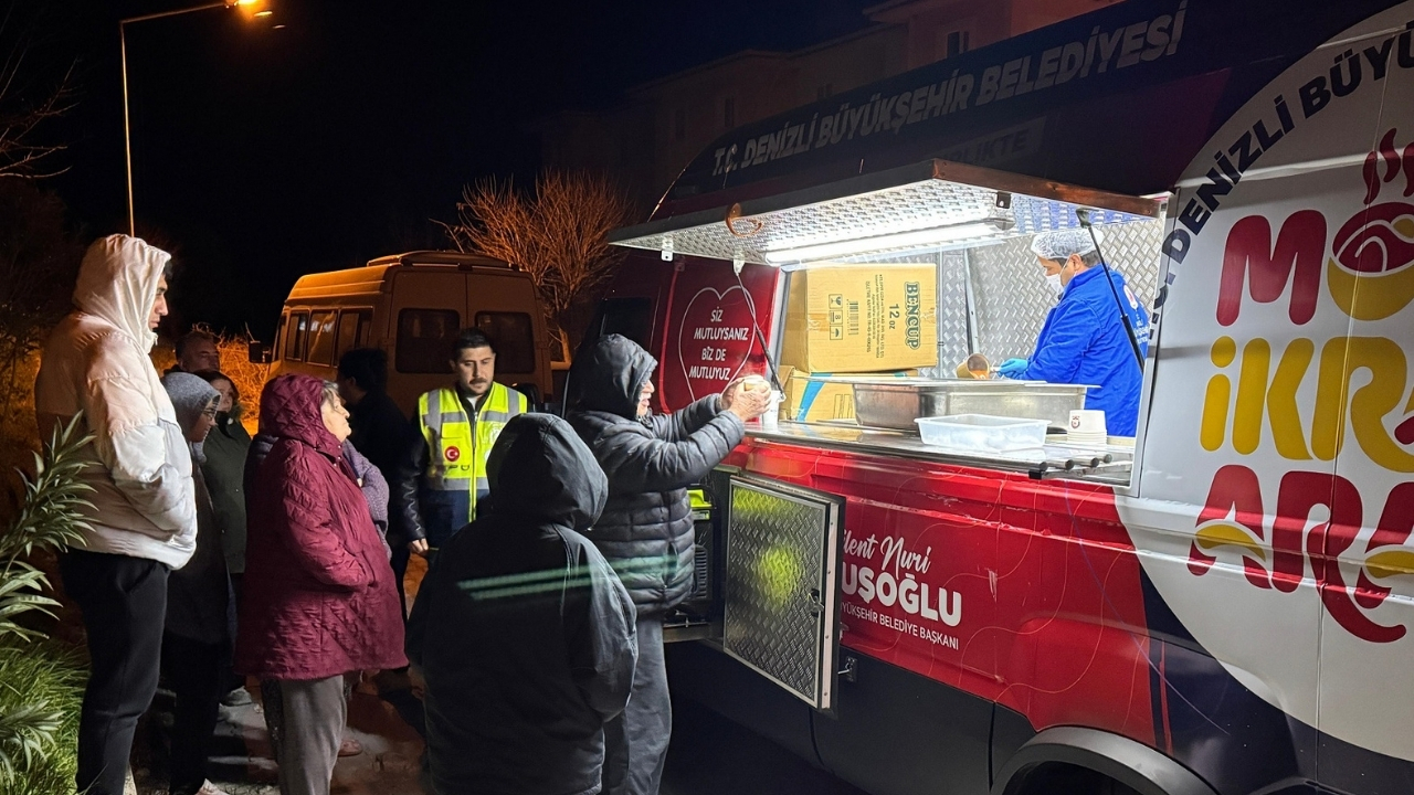 Denizli Büyükşehir Belediyesi, Buldan’da meydana gelen 5.1 büyüklüğündeki depremin ardından