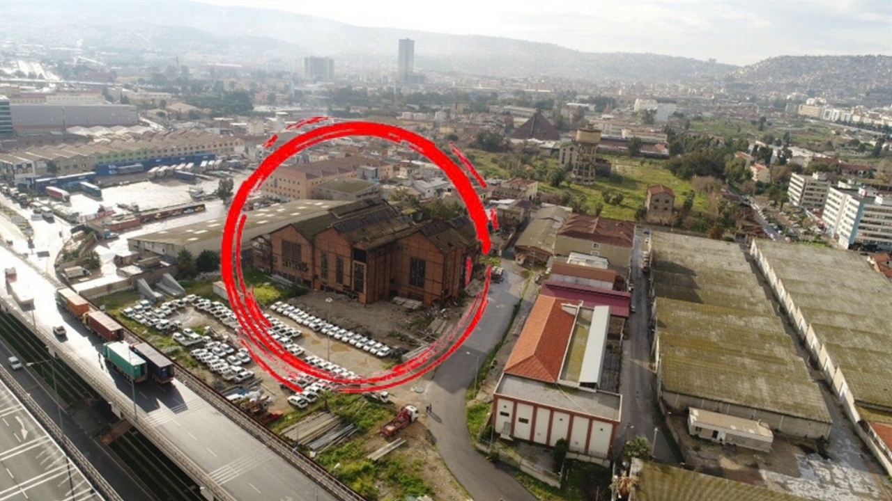 İzmir’in önemli endüstri miraslarından biri olan tarihi Alsancak Elektrik Fabrikası