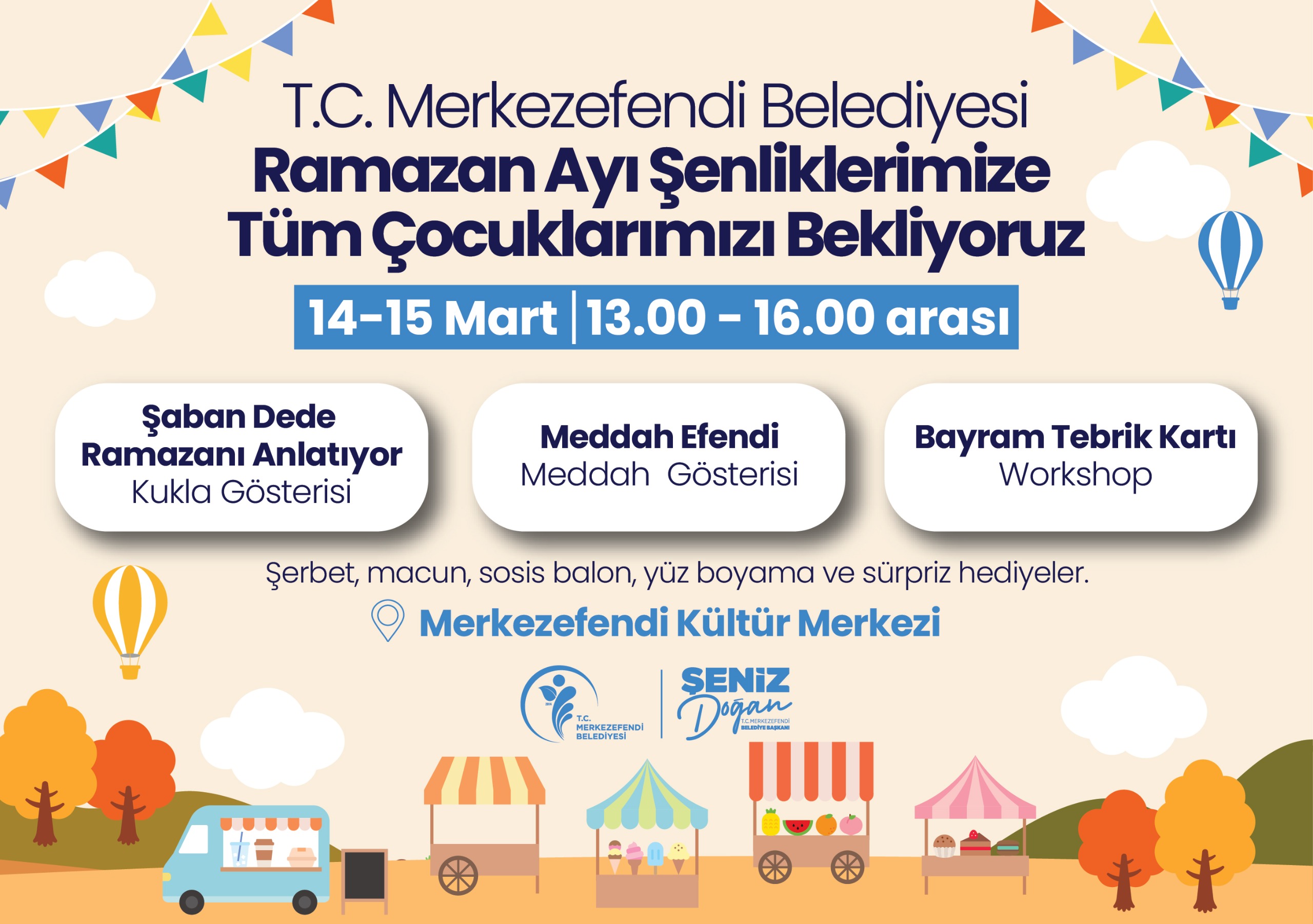 Merkezefendi Belediyesi – Ramazan Ayı Etkinlikleri Pop-up