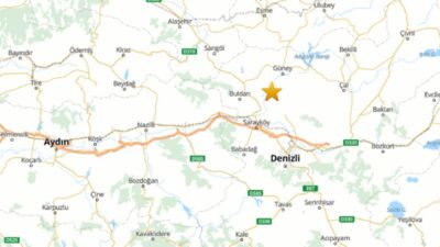 AFAD verilerine göre, Denizli’nin Güney ilçesinde 3.5 büyüklüğünde bir deprem