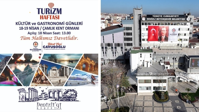 Denizli Büyükşehir Belediyesi, Turizm Haftası kapsamında kentin kültürel mirasını ve