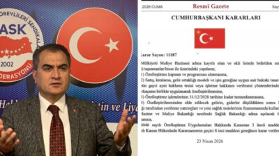 Birlik Sağlık-Sen Genel Başkanı Ahmet Doğruyol, Resmi Gazete’de yayımlanan karar