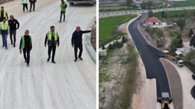 T.C. Pamukkale Belediye Başkanı Ali Rıza Ertemur, Cumhuriyet Mahallesi’nde yürütülen
