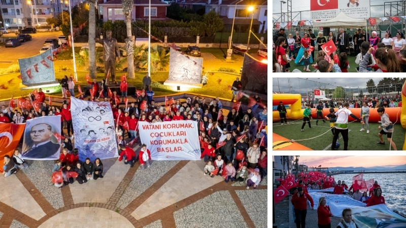 Güzelbahçe Belediyesi tarafından 23 Nisan Ulusal Egemenlik ve Çocuk Bayramı