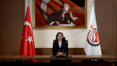 Uşak Belediye Başkanvekili Hatice Terekeci Özkan, 23 Nisan mesajında milli