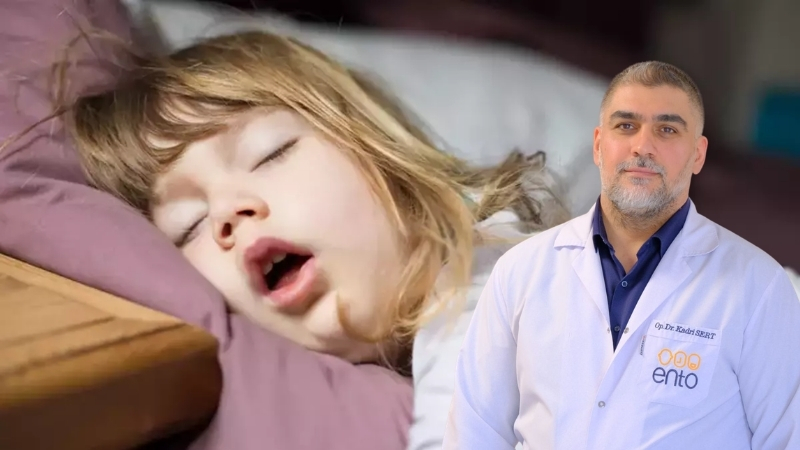 Çocuklarda sık görülen geniz eti ve bademcik büyümesi konusunda KBB