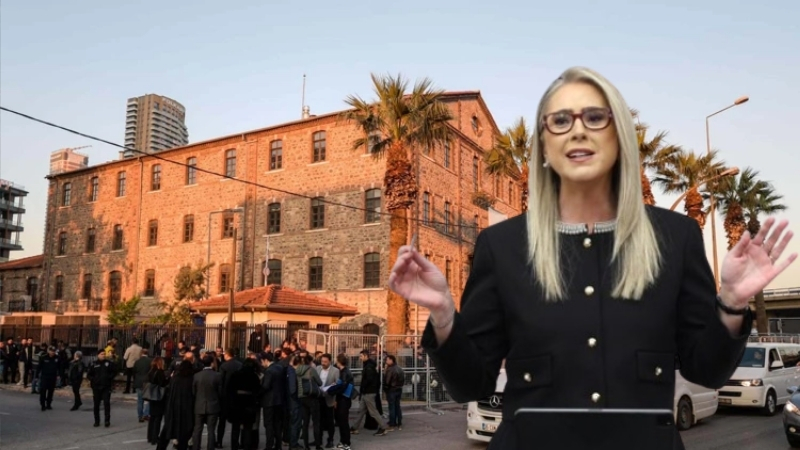AK Parti İzmir Milletvekili Ceyda Bölünmez Çankırı, Meslek Fabrikası binasının