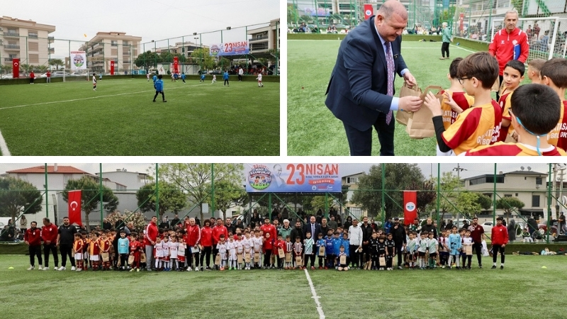 Menderes Belediyesi 23 Nisan Ulusal Egemenlik ve Çocuk Bayramı’nda Minik