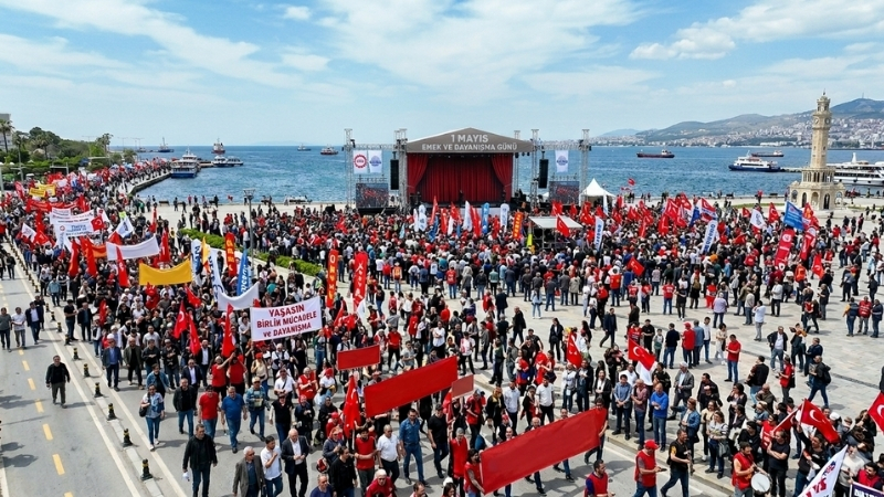 İzmir’de 1 Mayıs Emek ve Dayanışma Günü için geri sayım