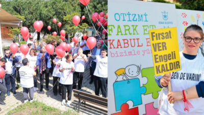 Konak Engelsiz Yaşam Köyü’nde düzenlenen Otizm Farkındalık Günü etkinliğinde ‘Biz