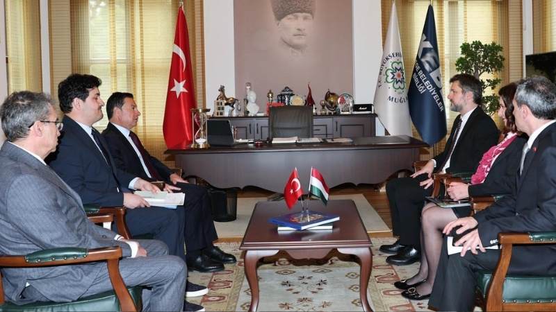 Macaristan’ın Ankara Büyükelçisi Viktor Mátis, Kıyı Ege Belediyeler Birliği ve