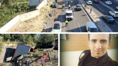 İzmir’in Bornova ilçesinde 3 kişinin hayatını kaybettiği, 1 polis memurunun