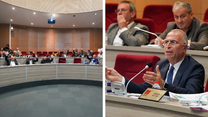 Gaziemir Belediyesi’nin 2025 yılı Faaliyet Raporu’nun kabul edildiği meclis toplantısında