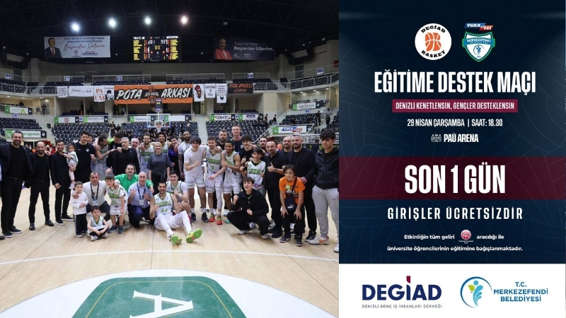 Yukatel Merkezefendi Belediyesi Basket Takımı ile Denizli Genç İş İnsanları