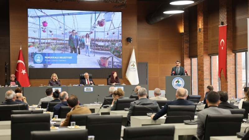 T.C. Pamukkale Belediye Başkanı Ali Rıza Ertemur, 2025 yılı faaliyet