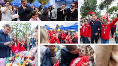 İzmir Büyükşehir Belediye Başkanı Dr. Cemil Tugay, Kültürpark’ta düzenlenen 23