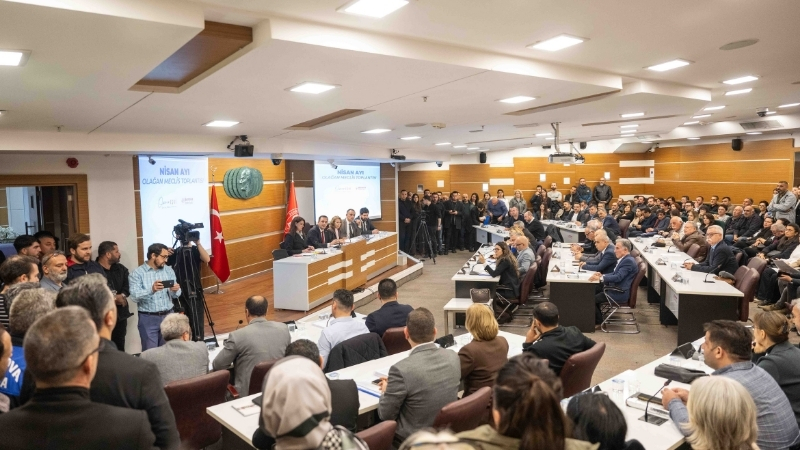 Bornova Belediyesi Nisan Ayı Olağan Meclis Toplantısı’nda, Başkan Ömer Eşki