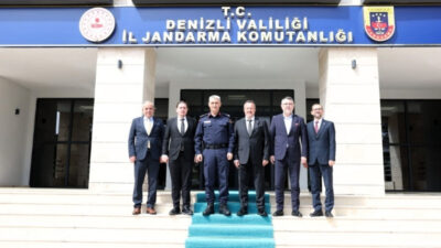 Denizli OSB Yönetimi, İl Jandarma Komutanı Tuğgeneral Mevlüt Dirim’i ziyaret